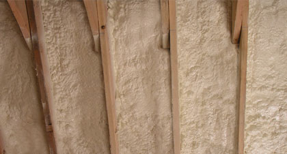 closed-cell spray foam for Alexandria applications