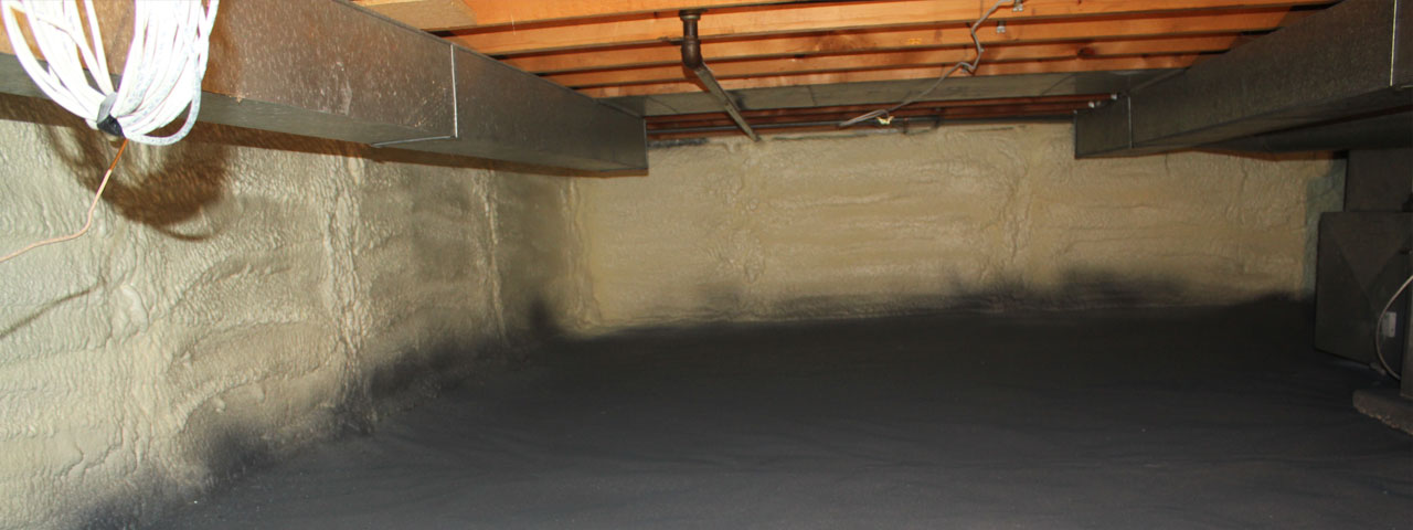 Alexandria spray foam insulation for crawl spaces